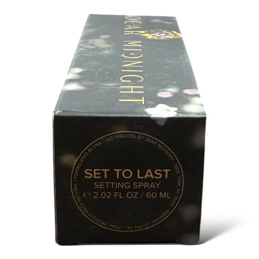 Dear Midnight‎ Set To Last Makeup Setting Spray Cruelty-Free